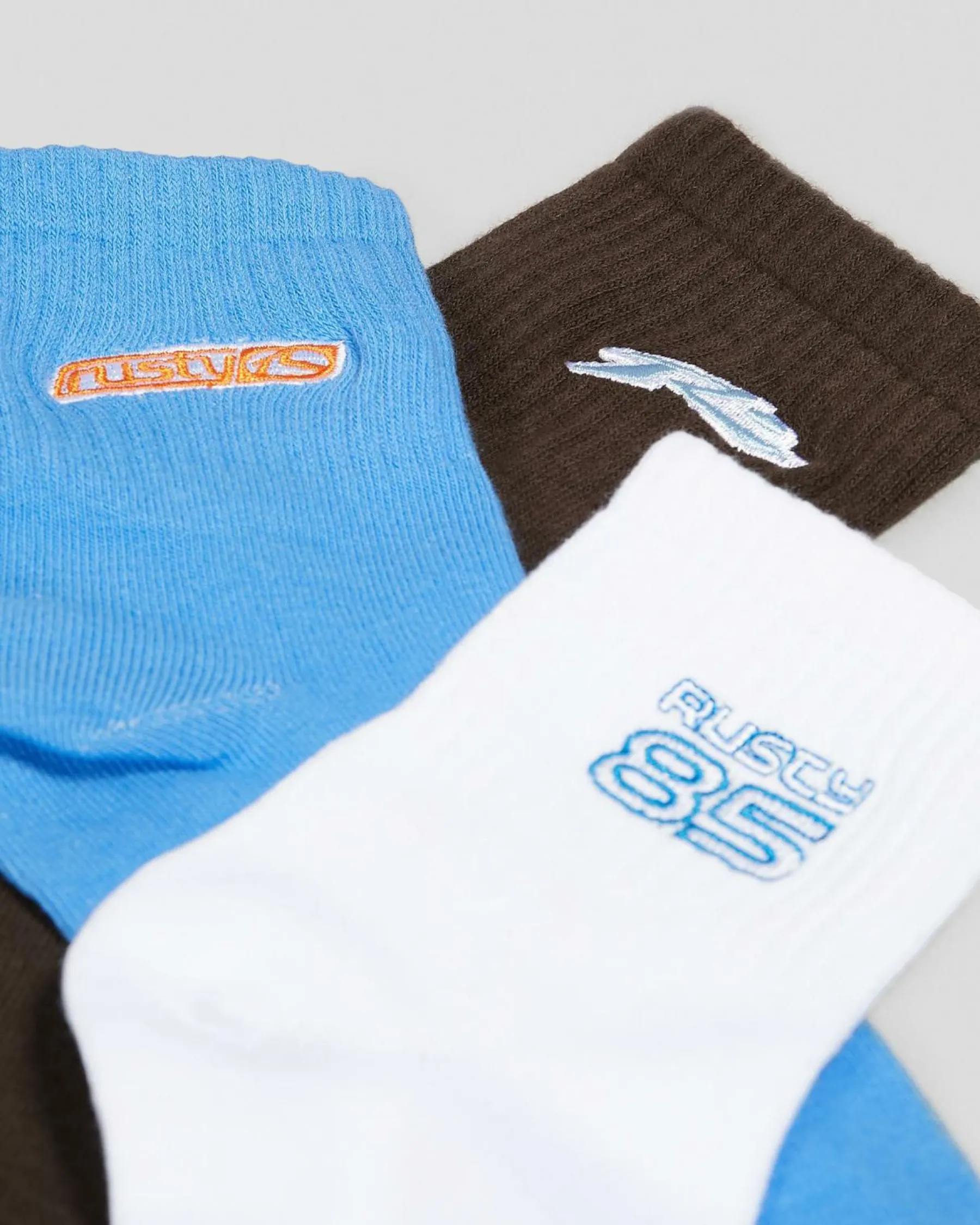 Socks*Rusty Women's Fancy Day Crew Sock Pack Multi 5