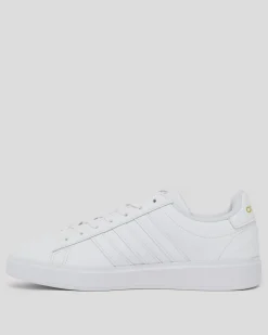 Sneakers*adidas Womens Grand Court 2.0 Shoes Ftwr White/ftwr White/gold Met