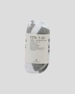 Socks*Billabong Women's Invisible Socks White/grey Marle