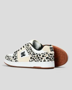 Sneakers*DC Shoes Womens Manteca 4 LX Shoes Leopard Print