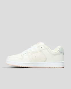 Sneakers*DC Shoes Womens Manteca 4 Shoes Grey/ Blushing