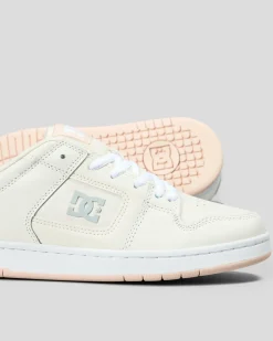 Sneakers*DC Shoes Womens Manteca 4 Shoes Grey/ Blushing