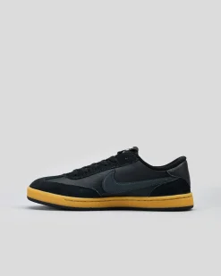 Sneakers*Nike Womens SB FC Classic Shoes Black/black-black-vivid Orange