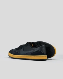 Sneakers*Nike Womens SB FC Classic Shoes Black/black-black-vivid Orange