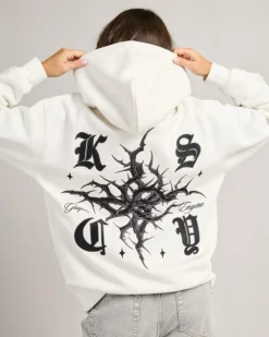 Jumpers & Hoodies*Kiss Chacey Women's Paragons Relaxed Hoodie Natural White