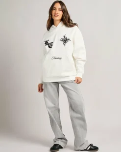 Jumpers & Hoodies*Kiss Chacey Women's Paragons Relaxed Hoodie Natural White