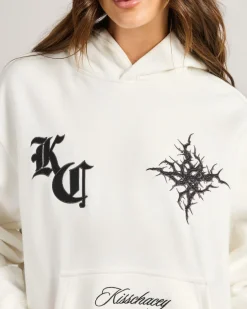 Jumpers & Hoodies*Kiss Chacey Women's Paragons Relaxed Hoodie Natural White
