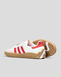 Sneakers*adidas Womens Puig Samba Shoes Ftwr White/better Scarlet/gum4