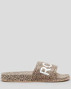 Discount Womens Slippy Printed Slide Sandals Women Slides