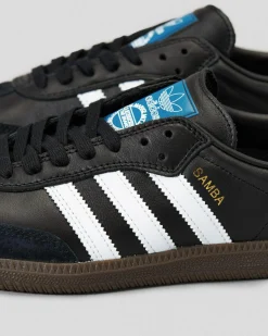 Sneakers*adidas Womens Samba ADV Shoes Core Black/ftwr White/gum5