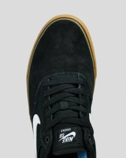 Sneakers*Nike Womens SB Chron 2 Shoes Black/white-black-gum Light Brown