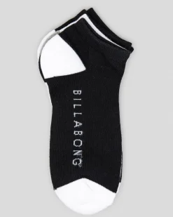 Socks*Billabong Women's Serenity Sock Pack Black