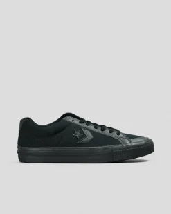 Sneakers*Converse Womens Sport Casual Shoes Black/black/black Canvas