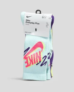 Online Women's Sportswear Everyday Plus Crew Sock Pack Women Socks