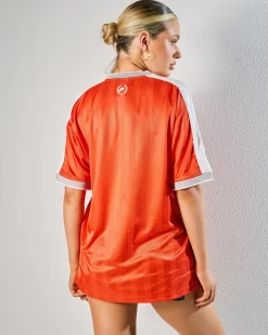 Outlet Womens' Sportswear V-Neck Jersey Women Tops