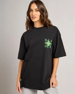 Tops*Kiss Chacey Women's Thorn Street T-Shirt Jet Black