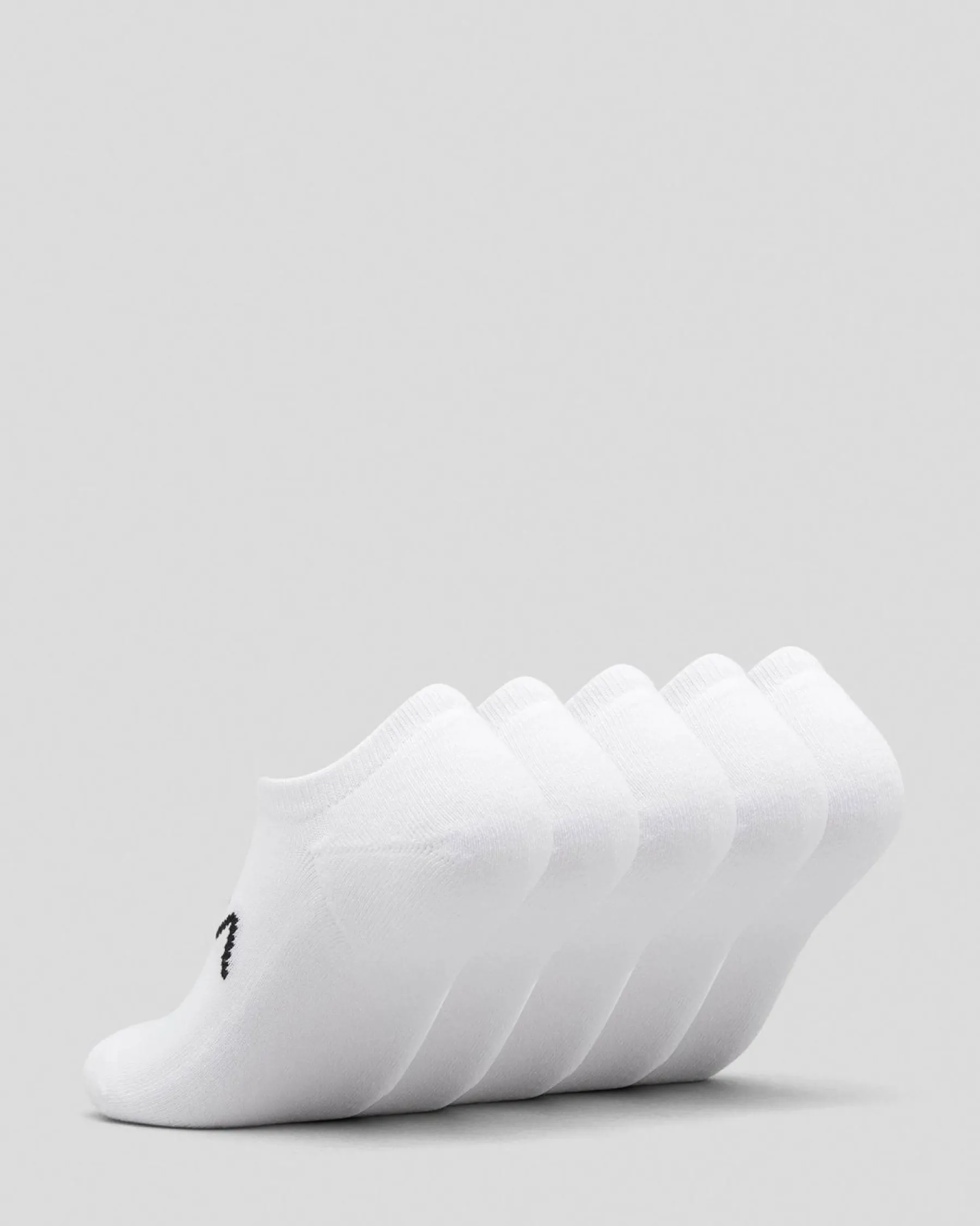 Socks*RVCA Women's Transfer Ankle Sock Pack White