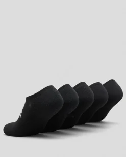 Socks*RVCA Women's Transfer Ankle Sock Pack Black