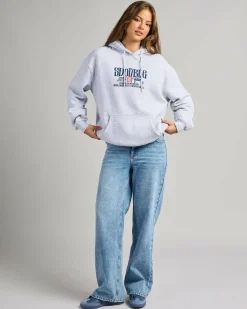 Jumpers & Hoodies*S-Double Women's Workgear Hoodie Grey Heather
