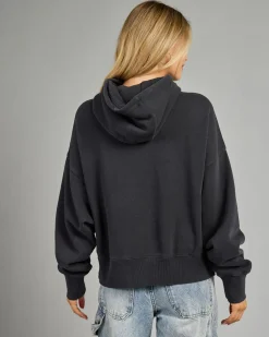Wordmark Fleece Pullover Hoodie Women Jumpers & Hoodies