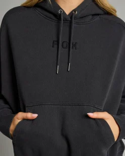 Wordmark Fleece Pullover Hoodie Women Jumpers & Hoodies