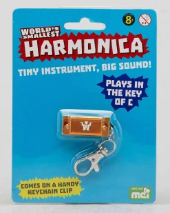 Gifts & Novelty*Get It Now World's Smallest Harmonica Assorted