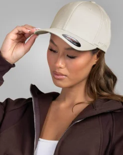 Headwear*Flexfit Worn By The World Cap Light Beige