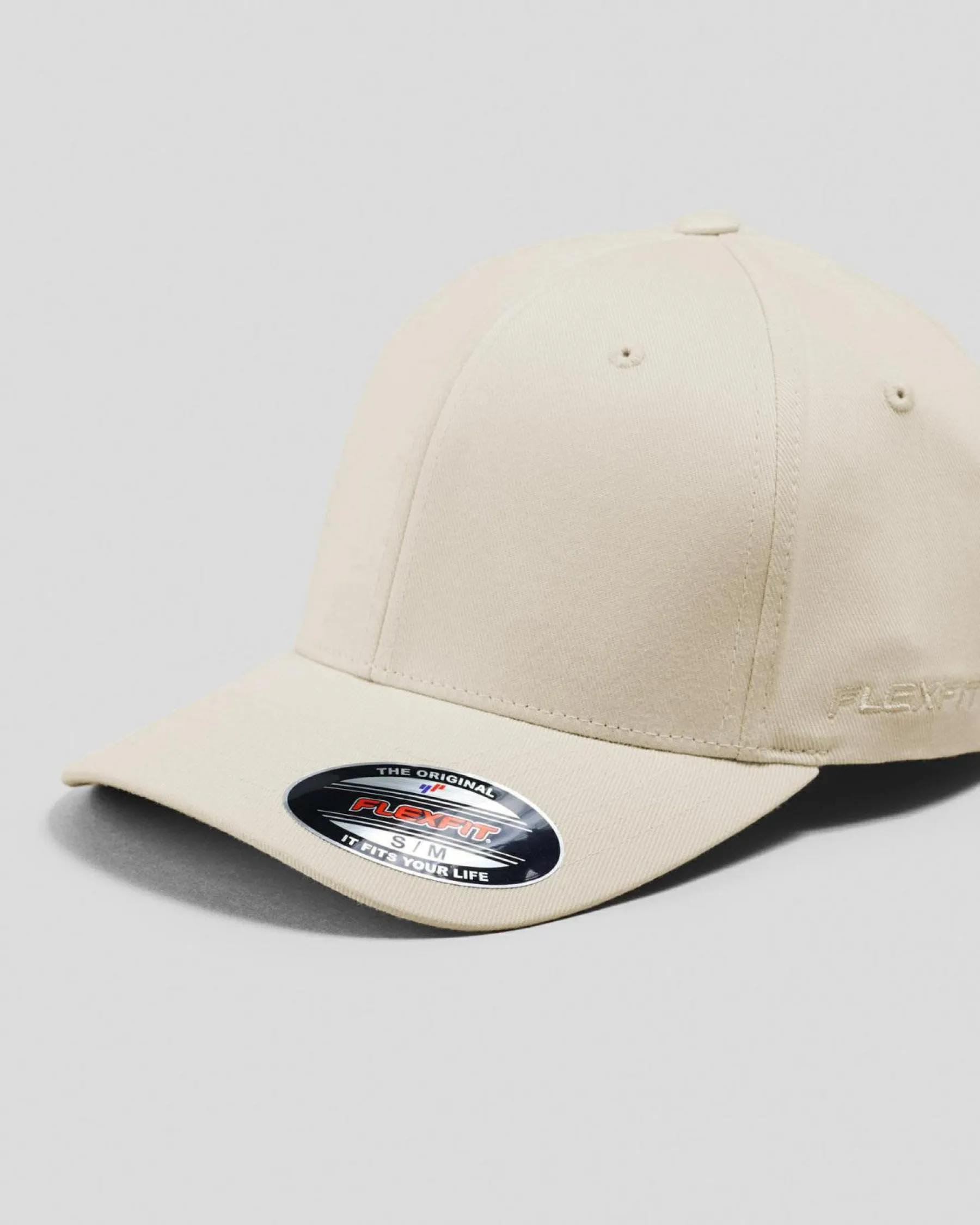 Headwear*Flexfit Worn By The World Cap Light Beige
