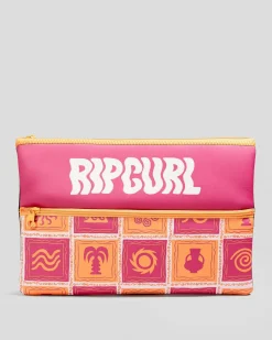 Pencil Cases & Stationery|Pencil Cases & Stationery*Rip Curl XL Pencil Case Hot Pink