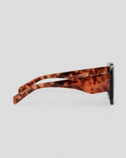 Sunglasses*Indie Eyewear York Sunglasses Black/tort/smoke