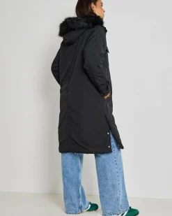 Jackets & Coats*Ava And Ever Yosemite Anorak Jacket Black