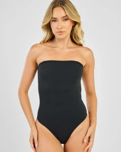 Clearance Zaida Strapless One Piece Swimsuit Women One Pieces