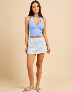 Outlet Zander Skort Women Linen Blend|Bottoms