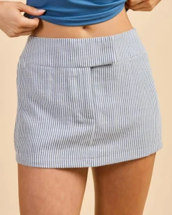 Outlet Zander Skort Women Linen Blend|Bottoms
