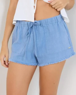 Sale Zanzibar Shorts Women Linen Blend|Bottoms