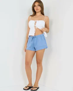 Sale Zanzibar Shorts Women Linen Blend|Bottoms