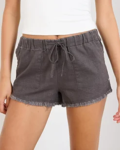 Best Zanzibar Shorts Women Linen Blend|Bottoms