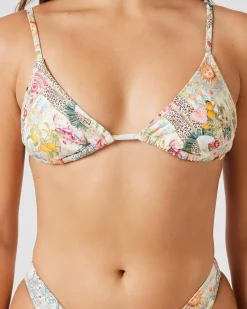 Bikinis*Kaiami Zarina Triangle Bikini Top Multi