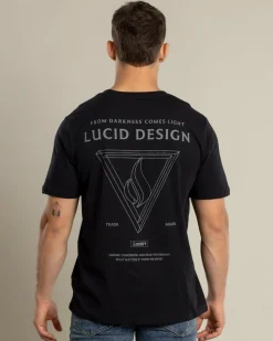 Tops & T-Shirts*Lucid Ziggurat T-Shirt Black