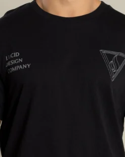 Tops & T-Shirts*Lucid Ziggurat T-Shirt Black