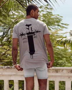 New Zingify Dual Curved T-Shirt Tops & T-Shirts